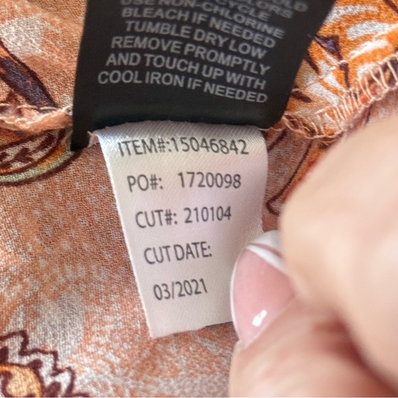 Torrid Lexie Blouse Babydoll Chiffon Blouse Size 2 - Picture 13 of 13